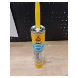 SIKA Sikaflex Construction Sealant, Tan 10.1 fl. oz, Polyurethane for Vertical and Overhead Joints, Ideal for Windows and Doors, Paintable and Stainable - Retail: $6
