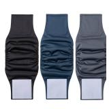 A 1 Pack 3 Reusable Dog Diapers Washable Male Belly Bands for Dogs, High Absorbing Male Dog Doggie Puppy Wraps (Small, Black Navy Charcoal) - Retail: $6
