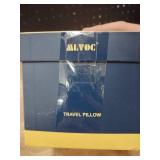 Malvoc Navy Blue Travel Neck Pillow with Eye Masks - Retail: $15