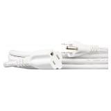 Amazon Basics Extension Cord, 6 Ft, 3 Prong Outlet Extender, Indoor Extension Cord, 13 Amps, 125V, White - Retail: $8