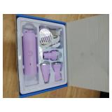 Veeconn Dog Grooming Clippers Kit-Electric Rechargeable Cat Trimmer Tools-Cordless Quiet Pet Nail Paw Grinder-4 in 1 Multifunctional Low Noise Shaver-Razor for feet Face Ears Toenail Eye - Retail: $24