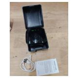 Double love Wrist Blood Pressure Monitor Led Display, Touch Screen Wrist Blood Pressure Cuff 99x2 Reading Memory Wrist Bp Monitor with Carrying Case(Black) - Retail: $30