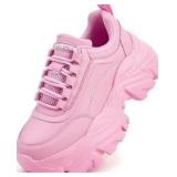Kip walk pink chunky shoes size 7  -