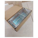 Cisily Sink Caddy Sponge Holder for Kitchen, 304 Stainless Steel Rustproof, Kitchen Sink Caddy with High Brush Holder, Dish Sponge Organizer with Divider(Silver) - Retail: $18