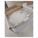 airworks AWSFUS233-BX Splash Free Urinal Screen, Sunburst, 0.22 lb, 8\ Height, 6\in Width, Clear (Pack of 10) - Retail: $26in