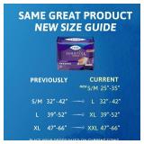 TENA Sensitive Care Overnight Incontinence Underwear for Women, X-Large, 14 Count (New Sizing) - Retail: $12