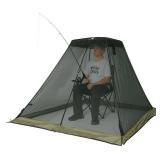 GEERTOP Portable Ultralight Mosquito Net for Camping Chairs with Canopy Shade, Mesh Screen with Zipper  Backpacking Hiking Hunting Fishing - Retail: $33