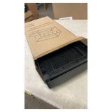 DEKAVA Under Sink Organizer 2 Pack, Bathroom Cabinet Organizer, 2 Tier Sliding Cabinet Basket Organizer Drawer, Multi-Purpose Bath Collection Baskets for Bathroom (Black) - Retail: $28