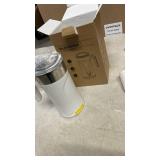 Ovetedot Milk Frother, 4-in-1 Milk Frother and Steamer, 10.1oz/300ml Automatic Hot and Cold Foam Maker and Milk Warmer, Electric Milk Frother for Coffee, Latte, Cappuccino, Matcha(White) - Retail: $40