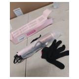 Desalo 1.5? Thermal Brush for Voluminous Blowout Curls, Negative Ion Heated Round Brush for Shiny and Anti-frizz Styling, 12 Heat Settings for All Hair Type, Dual Voltage, Even Heat Distribution - Ret