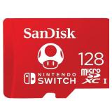 SanDisk 128GB microSDXC-Card, Licensed for Nintendo-Switch - SDSQXAO-128G-GNCZN - Retail: $17