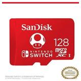 SanDisk 128GB microSDXC-Card, Licensed for Nintendo-Switch - SDSQXAO-128G-GNCZN - Retail: $17