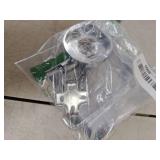 hansgrohe Toilet Paper Holder with Cover 5-inch Toilet Paper Holder in Chrome, 41723000 - Retail: $26