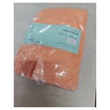 Royale Linens Fitted Sheet Twin XL - Ultra Soft 1800 Brushed Microfiber - Hotel Luxury Bottom Sheets - Wrinkle Free and Fade Resistant - Deep Pocket Fitted Sheet Only (Twin XL, Coral) - Retail: $12