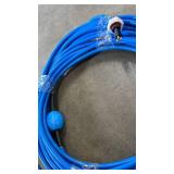 Professional Blue Audio Cable with Connectors - Retail: $45