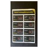 Professional Soccer Training Mat with Exercise Guide - Retail: $45