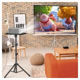Facilife Projector Stand Tripod - Laptop Tripod Projector Stand Adjustable Height 22 to 47 Inch, Projector Tripod Stand, Tripod for Porjector, Projector Stand for Outdoor Movies - Retail: $30