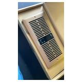 VIVOSUN Quiet Register Booster Fan for ??\ ?? ????\in Holes, Cooling Heating Vent Fan with 10-Speeds App Control andAdjustable Wind Direction, Thermostat Control for Bedroom, Bathroom andAttic, Brown 