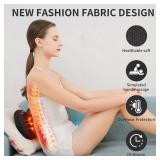 iKristin Back Massager, Shiatsu Neck Massager with Heat, Electric Back Massager for Shoulder, Back, Leg, Deep Tissue Kneading Massage to Relief Muscles, Massage Pillow for Mom/Dad/Women/Men - Retail: 