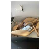 mysoft Womenfts Pumps Pointed Toe Stiletto Ankle Strap Closed Toe Low Heel Wedding Party Dress Shoes Nude Nubuck - Retail: $40