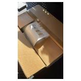MUNBYN Shrink Wrap, Stretch Wrap with Handles, Stretch Film Roll Industrial Strength, Plastic Wrap for Pallet Wrapping Shipping Moving, 15 Inch x 1000 Ft, 2 Pack, 60 Gauge - Retail: $30