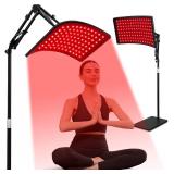 Red Light Therapy for Face and Body, Red Infrared Light Therapy Lamp with Stand Led 660nm Red Light-Therapyand 850nm Infrared Light Device for Body - Retail: $68