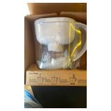 Brita Water Filter Pitcher for Tap and Drinking Water with 1 Standard Filter, Lasts 2 Months, 6-Cup Capacity, BPA Free, White - Retail: $26
