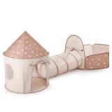 Sumbababy Kids Tent with Crawl Tunnel: Ball Pit for Toddlers - Ball Pit Tunnels for Young Children - Pop Up Baby and Toddler Tent for Indoor and Outdoor - Retail: $39