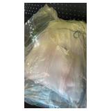 2 PCS 8.2 x 6.6 ft Fruits Tree Netting,Garden Insect Netting Plant Cover with Drawstring Transparent Bird Plant Barrier Flower Fruits Mesh Screen for Preventing Deer Squirrel Bug - Retail: $17