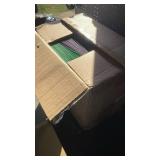 Blue Summit Supplies 100 Paper Two Pocket Folders with Prongs, 2 Pocket Folders Bulk 100 Pack, Assorted 5 Colors, 3 Prongs for Letter Size Paper, Designed for Office and Classroom - Retail: $41