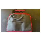 Black Laptop Bag with Red Trim - Retail: $15