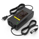 24V 5A 3-Pin Male XLR Connector Battery Charger for Lakematic, Pride Mobility, Jazzy Power Chair, Drive Medical, Golden Technologies, Shoprider, Rascal 200T/500T/301 PC 24BC5000TF-1 - Retail: $30
