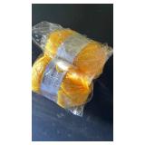 Crochet Yarn Yellow Amigurumi 560 Yards, 2 Pack Acrylic 150g/5.3oz, 3 Light Worsted for Crocheting and Knitting - Retail: $14