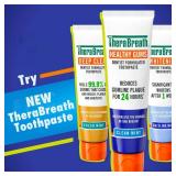 TheraBreath Fresh Breath Dentist Formulated 12-Hour Toothpaste, Mild Mint, 4 Ounce (Pack of 2), Packaging may vary - Retail: $19