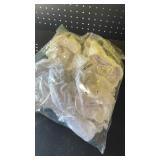 Esembly Cloth Diaper Inner - Organic Cotton Fitted Diaper- Soft, Ultra-Absorbant, Trim-Fitting Layer to Pair with Waterproof Outer for Blowout-Proof Diapering - 6-Pack,Size 2 (18-35lbs) - Retail: $46