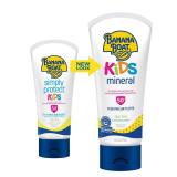 Banana Boat 100percent Mineral Kids Sunscreen Lotion SPF 50, Twin Pack | Banana Boat Mineral Sunscreen for Kids, Childrens Sunblock SPF 50, Oxybenzone-Free, 6oz each (Pack of 2) - Retail: $14