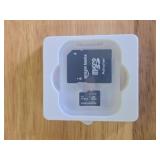 Amazon Basics Micro SDXC Memory Card with Full Size Adapter, A2, U3, Read Speed up to 100 MB/s, 128 GB, Black - Retail: $12