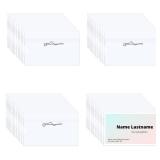50 PCS Pin Style Name Badge Holders Plastic ID Name Tags with Pins Clear Name Tags with Inserts ID Card Horizontal Name Badge Holders Name Badge Sleeve 3 x 1.65 inch for Office School Conference - Ret
