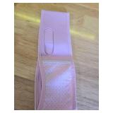 Juskaa Reusable V Line Lifting Mask with Chin Strap for SleepingJaw Exerciser,Light Pink,M