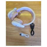 YLFASHION Kids Bluetooth Headphones, Wireless and Wired Over-Ear with Rabbit Design, Built-in Mic, Volume Limited, Comfortable and Foldable, for Children and Adults/School/iPad/Tablet/Airplane (Purple