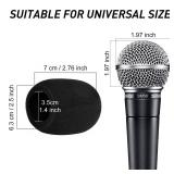 Mudder 5 Pack Foam Mic Cover Handheld Microphone Windscreen (5 Pack) - Retail: $8