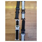 5 Pack Sport Bands Compatible with Apple Watch Band 44mm 45mm 46mm 42mm 41mm 40mm 38mm 49mm for Men Women, Breathable Silicone Wrist Strap for iWatch Series 11 10 9 8 7 6 5 4 3 2 1 SE3 2 1 Ultra3 2 1 