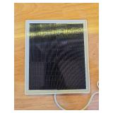 Solar Panel Charger for Ring Camera, Compatible with Ri ng Stick Up Cam Battery, Ring Spotlight Plus/Pro Battery,Waterproof, 5V 6W Fast Charging - Retail: $20