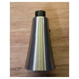 Universal Kitchen Faucet Head Replacement with 15 Adapter Kit Compatible with American Standard/Kohler/Moen/Delta Faucets, 3 Function Pull Down Sink Faucet Spray Head, Brushed Nickel - Retail: $18