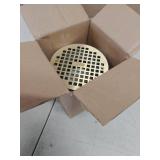 Oatey 3 in. or 4 in. PVC General Purpose Drain with 6 in. BR Grate - Retail: $42