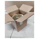 Oatey 3 in. or 4 in. PVC General Purpose Drain with 6 in. BR Grate - Retail: $42