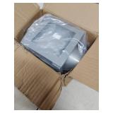 Esttlamer Metal Dryer Duct Lint Trap Indoor Dryer Vent Kit Secondary Lint Trap Dryer Lint Catcher Compatible with Electric Clothes Dryer with 4in 8FT Dryer Vent Hose 2 Clamps 2 Stainless Steel Mesh