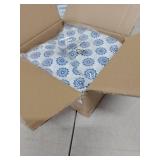 Sleepdown Cotton Bed Sheet Set - Mandalas Blue, Twin XL
