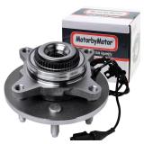 MotorbyMotor 515079 Front Wheel Bearing and Hub Assembly 4WD with 6 Lugs Fits for Ford F-150, Lincoln Mark LT Navigator Low-Runout OE Directly Replacement Hub Bearing w/ABS - Retail: $62