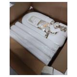 HOXHA 3\ W 10Ft L Mini Split Line Set Cover Kit Air Conditioners Decorative PVC Slim Line Cover for Central AC and Heat Pumps Systems Tubing Cover - Retail: $40in
